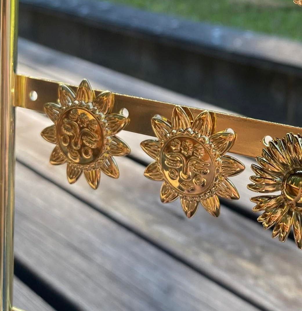 Boucles d'oreilles Sun