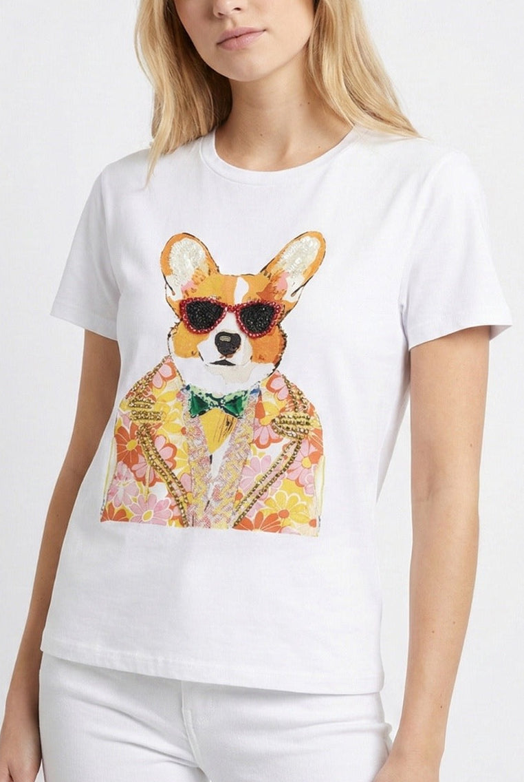 T-Shirt Corgi