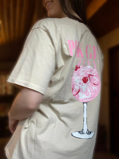 T-shirt Pink Gin