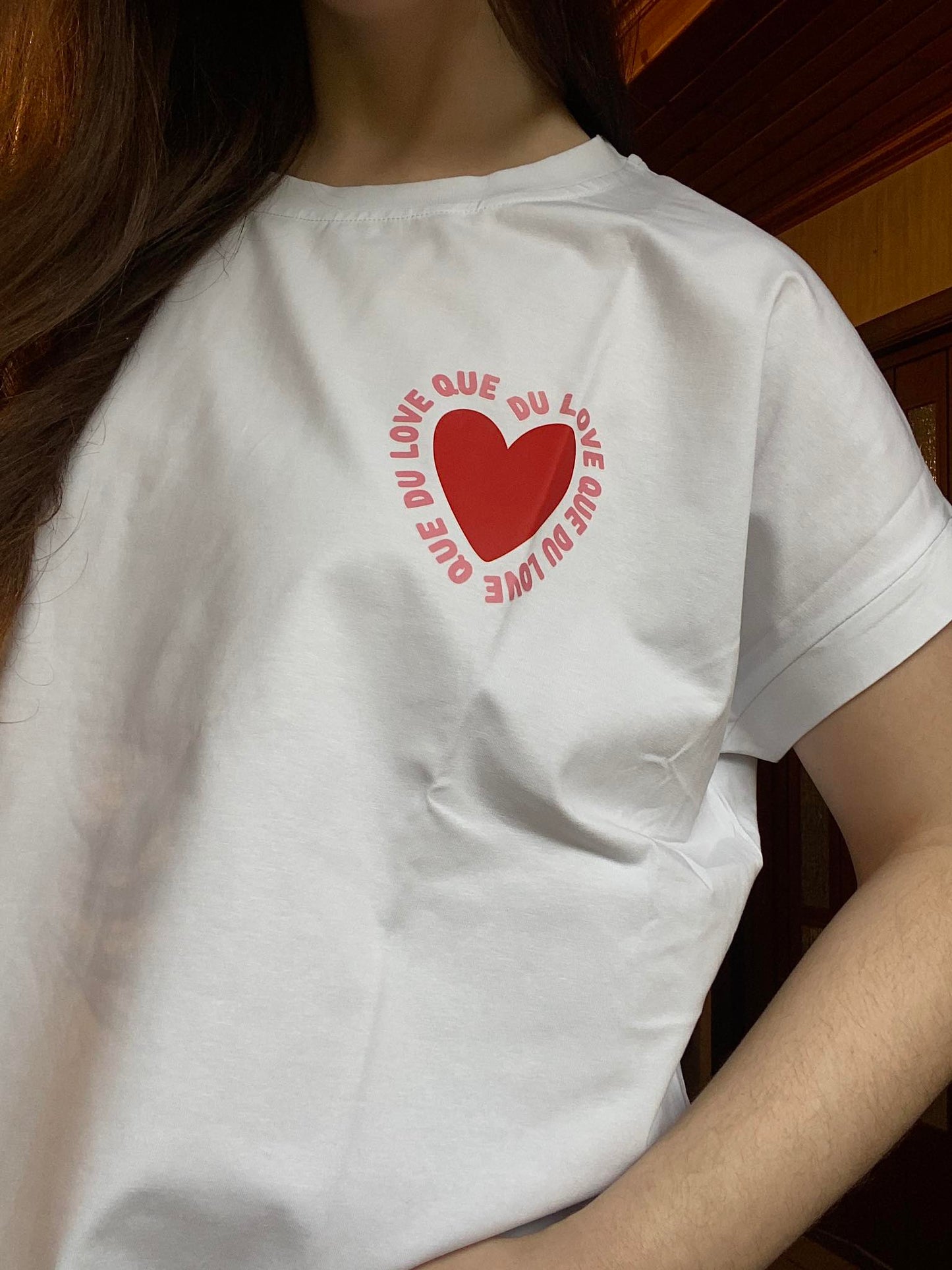 T-Shirt Que Du Love