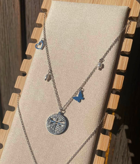 Collier Libellule