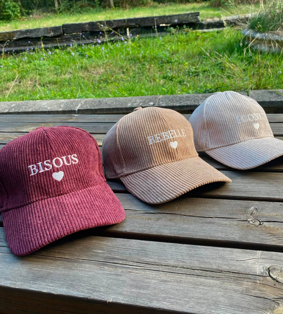 Casquette Velours