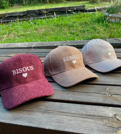 Casquette Velours