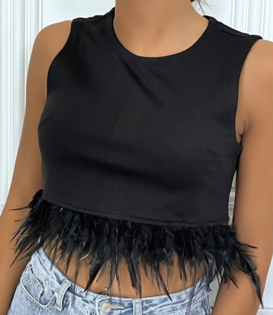 Crop Top Plume