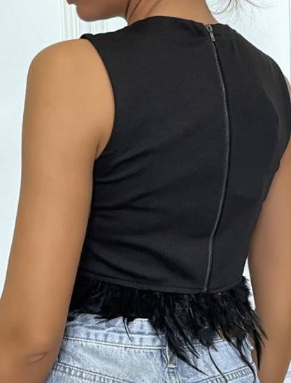 Crop Top Plume
